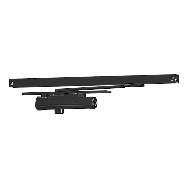 3133-BUMPER LH BLACK Concealed-in-Door Closers